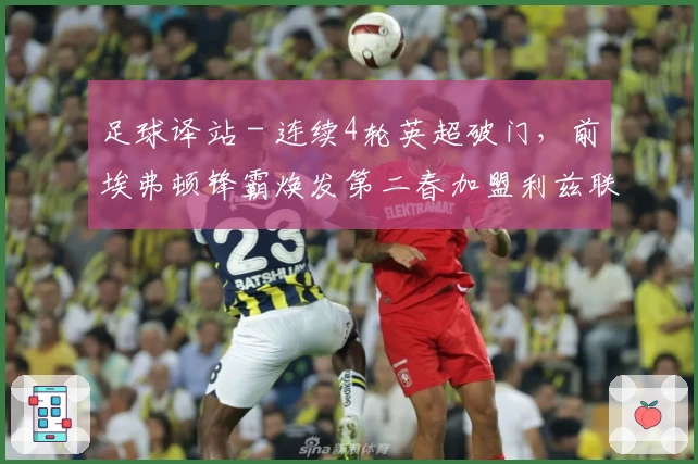 足球译站 - 连续4轮英超破门，前埃弗顿锋霸焕发第二春加盟利兹联